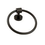DeltanaBBS2008Modern Hand Towel Ring 6-1/2 in. Round Base
