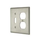 DeltanaSWP4762Switch Plate Single Toggle Double Outlet