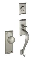 Grandeur HardwareFAVSGRFAVFifth Avenue One-Piece Handleset with S Grip and Fifth Avenue Knob