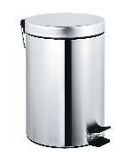 ASI7317Waste Receptacle with Pedal Activated Cover 2 gallon Free Standing
