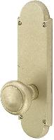 Emtek7707Sandcast Bronze No.5 Non-Keyed Sideplate Lockset 9-1/4 in.