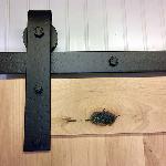 Agave IronworksRH003Door Track Kit Distressed Track