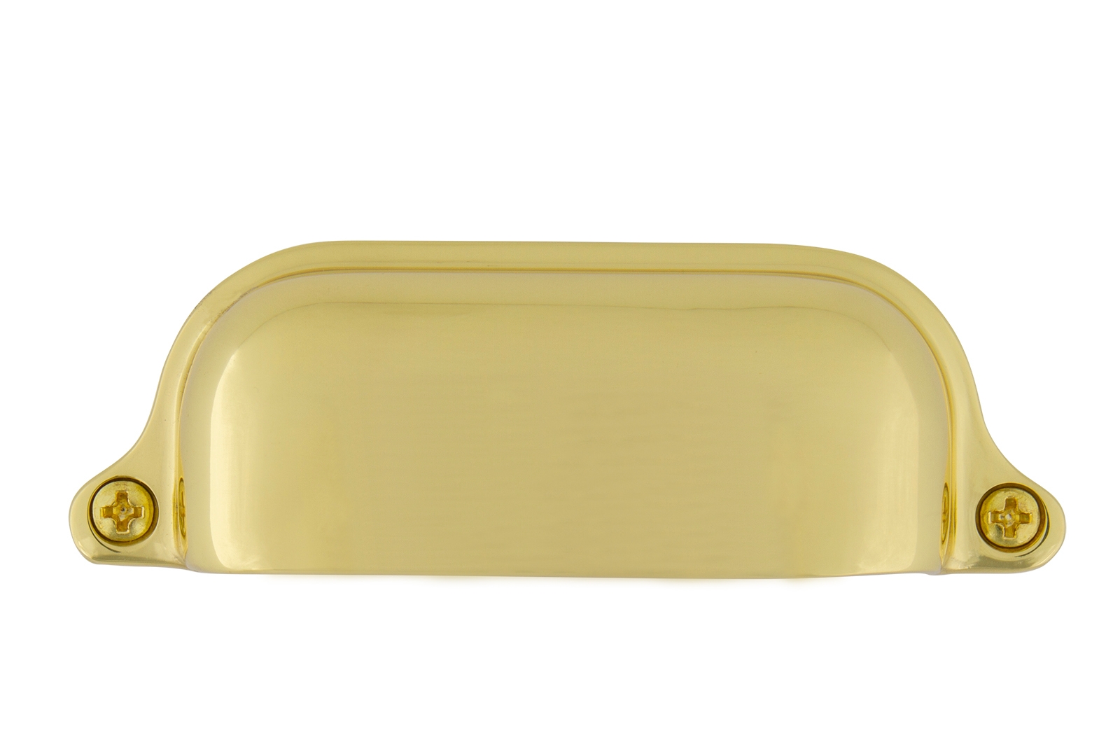 Nostalgic Warehouse Cup Pull Farm Large in Unlacquered Brass - 761758