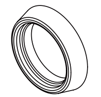 INOXEC-R460COLRound Mortise Cylinder Collar Ring