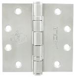 INOXHG5112Full Mortise Standard Weight Stainless Steel Hinge Square Corners Ball Bearings with S