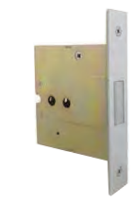 INOXPD52PD52 Mortise Lockcase for Sliding Doors w/ Built-In Dust Proof Strike for Inactive Pair 