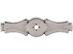 Top KnobsM168Celtic Backplate 3-5/8 in.