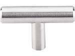 Top KnobsSS1Stainless Steel Solid T-Knob 2 in. Brushed Stainless
