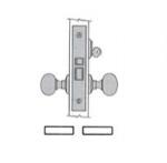 Baldwin6065Heavy Duty Interior Mortise Lock Emergency/Utility Room 2-3/4 Backset