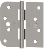 Hager1819Full Mortise Plain Bearing Residential Steel Hinge w/ Safety Stud Left Hand Square by 5