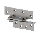 Hager252Full Surface Reinforcing Pivot for 4 in. wide Hinges Plain Zinc Plate 1 each