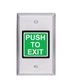 Hager2972Exit Switch with Momentary Activation Stainless Steel