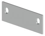 Hager336LHinge Filler Plate for Frame 1-5/8 in. x 4-1/2 in. Primed Steel