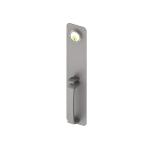 Hager45PT4500 Series Exit Device Pull Plate w/ Thumbpiece Satin Stainless Steel