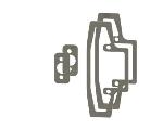 Hager4931RShim Kit for 4700 Series Rim Exit Devices