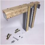 Hager9628CSCommercial Series Pocket Door Frame Kit for Doors 36 in. x 108 in. up to 150 lbs per 