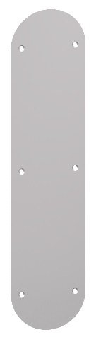 HagerA50TRound Corner Beveled Push Plate (0.062 in. gauge)