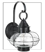 Norwell Lighting1324The Cottage Onion Outdoor Wall Sconce Medium