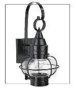 Norwell Lighting1513The Classic Onion Outdoor Wall Sconce Small
