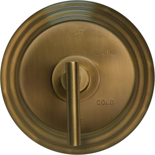 4H3144BPS10 by Newport Brass - Satin Bronze - PVD Balanced Pressure Shower  Trim Plate with Handle. Less showerhead, arm and flange.